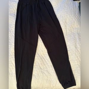 Black Joggers. Size medium